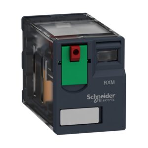 Schneider RXM2AB1P7 | Miniature plug-in relay, 12 A, 2 CO, 230 V AC