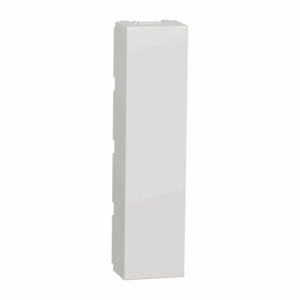 Schneider NU986418 | Blind cover, New Unica, 1/2 modules, white