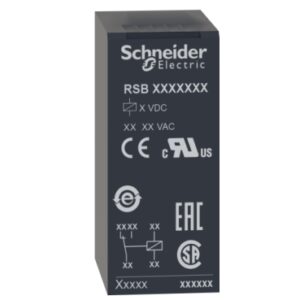 Schneider RSB2A080F7 Relay | Interface plug-in relay – Zelio RSB – 2 C/O – 120 V AC – 8 A