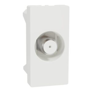 Schneider M3TB1_TVFM | TV Outlet, Miluz E, F-type, mechanism, white