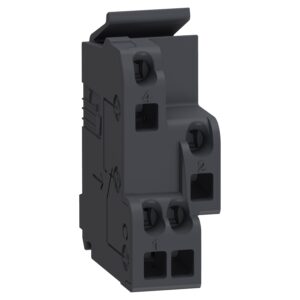 Schneider 29450 | standard auxiliary contact, circuit breaker status OF/SD/SDE/SDV, 1 changeover contact type, screwless spring terminals