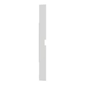 Schneider M3TB03_ALU | Cover frame, Miluz E, 3 gang, Aluminium