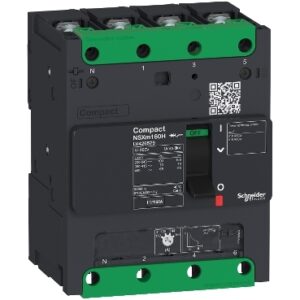 Schneider LV426169 Compact | circuit breaker Compact NSXm 160A 4P 16kA at 380/415V(IEC) compression lug