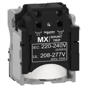 Schneider LV429387 Compact | MX shunt release, ComPact NSX, rated voltage 220/240 VAC 50/60 Hz, 208/277 VAC 60 Hz 6 Schneider LV429387 Compact | MX shunt release, ComPact NSX, rated voltage 220/240 VAC 50/60 Hz, 208/277 VAC 60 Hz