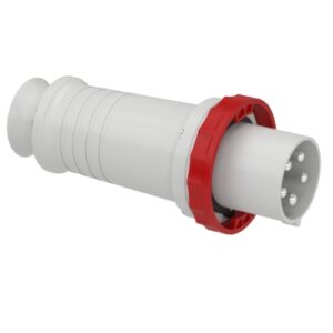 Schneider 81395 | PratiKa wander plug – straight – 125 A – 3P + N + E – 380…415 V AC – IP67
