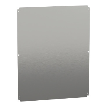 852-1.jpg Schneider NSYMM108 | Plain mounting plate H1000xW800mm Galvanised sheet steel Reversible dimension