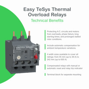 Schneider LRE359 | Thermal overload relay,EasyPact TVS,48…65A,class 10A