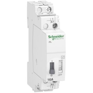 Schneider A9C30811 | impulse relay iTL – 1P – 1NO – 16A – coil 110 VDC – 230…240 VAC 50/60Hz