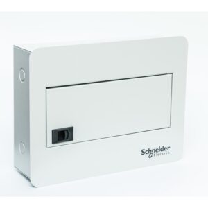 Schneider EZ9EROW108 | Horizontal metal distribution board, Easy9, 1 row, 8 ways