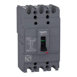 Schneider EZC100N3060 | circuit breaker Easypact EZC100N – TMD – 60 A – 3 poles 3d