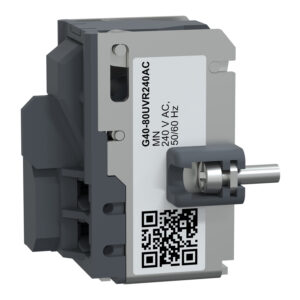 Schneider G40-80UVR240AC | MN undervoltage release, GoPact MCCB 400/800, 240VAC 50/60Hz