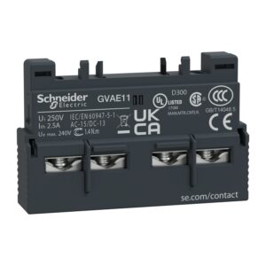 Schneider GVAE11 | TeSys GV2 & GV3 – auxiliary contact – 1 NO + 1 NC