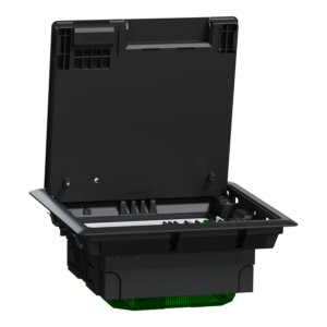 Schneider INS52120 | Unica system+ , Floorbox M , Plastic , IP24 , 4mod