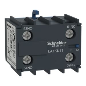 Schneider LA1KN02 TeSys K | Auxiliary contact block, TeSys K, 2NC, screw terminals 7 Schneider LA1KN02 TeSys K | Auxiliary contact block, TeSys K, 2NC, screw terminals