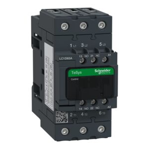 Schneider LC1D65AF7 | TeSys D contactor – 3P(3 NO) – AC-3 – <= 440 V 65 A – 110 V AC 50/60 Hz coil