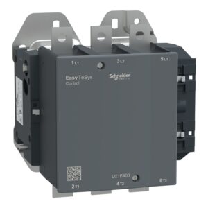 Schneider LC1E400M7 | Contactor,Easy TeSys Control,LC1E,3P(3NO),AC-3/AC-3e,<=440V,400A/330A,220V AC coil