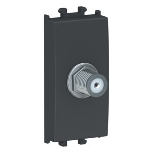 Schneider LMR6128003 | Easy Styl – 1 module Video SAT Socket Outlet – 1 gang – Black