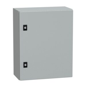 Schneider NSYCRN54200 | Spacial CRN plain door w/o mount.plate. H500xW400xD200 IP66 IK10 RAL7035..
