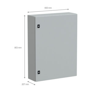 Schneider NSYCRN86200 |  Spacial CRN plain door w/o mount.plate. H800xW600xD200 IP66 IK10 RAL7035..