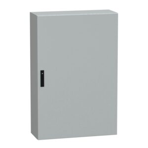 Schneider NSYCRNG128300 | Spacial CRNG plain door w/o mount.plate. H1200xW800xD300 IP66 IK10 RAL7035