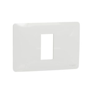 Schneider NU210118 New Unica | Cover frame, New Unica, 1 gang, 1 module, white