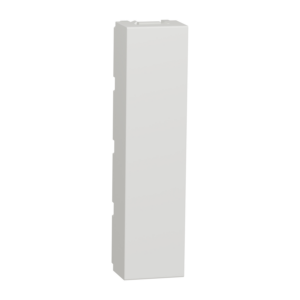 Schneider NU986418 | Blind cover, New Unica, 1/2 modules, white