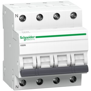 Schneider A9K01420 |  Acti9 K60N 4P – 20A – B curve 6000 A