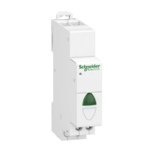 Schneider A9E18321 | Acti9 iIL single indicator light – Green – 110-230 Vac