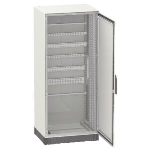 Schneider NSYSM20840 | PanelSeT SM compact enclosure without mounting plate – 2000x800x400 mm