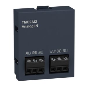 Schneider TMC2AI2 | cartridge M221 - 2 analog inputs - I/O extension 8 Schneider TMC2AI2 | cartridge M221 – 2 analog inputs – I/O extension