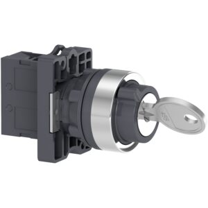 Schneider XA2EG21 Harmony | Key selector switch – Ø22 – 2 positions – stay put – 1NO