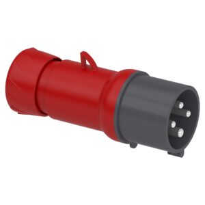 Schneider PKE32M434 | PratiKa wander plug – straight – 32 A – 3P + E – 380…415 V AC – IP44
