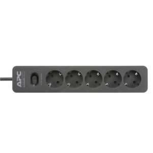 Schneider PME5B-GR | APC Essential SurgeArrest 5 Outlet Black 230V Germany