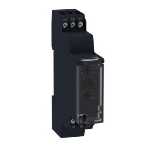 Schneider RE17RMMU | Time delay relay 10 functions - 1 s..100 h - 24..240 V AC - 1 OC 10 Schneider RE17RMMU | Time delay relay 10 functions – 1 s..100 h – 24..240 V AC – 1 OC
