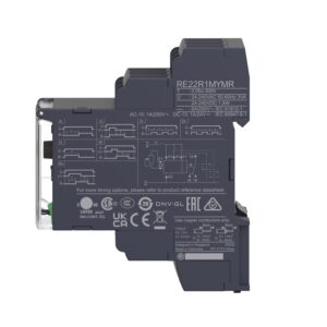 Schneider RE22R1MYMR | Modular timing relay, 8 A, 0.05 s…300 h, 1 CO, multi-function, 24...240 V AC/DC 8 Schneider RE22R1MYMR | Modular timing relay, 8 A, 0.05 s…300 h, 1 CO, multi-function, 24…240 V AC/DC