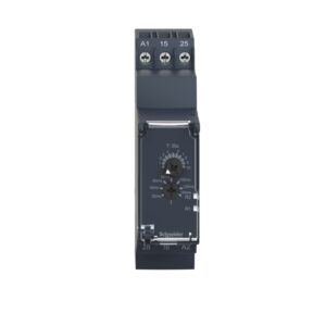 Schneider RE22R2QEMR | Modular timing relay, 8 A, 0.3s…30s, 2 CO, star delta, 24 V DC / 24…240 V AC/DC