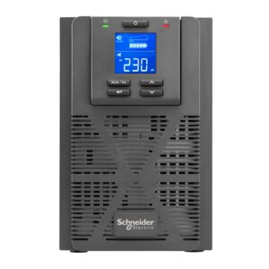 Schneider SRVS1KI UPS | Easy UPS 1 Ph On-Line, 1000VA, Tower, 230V, 3x IEC C13 outlets, Intelligent Card Slot, LCD