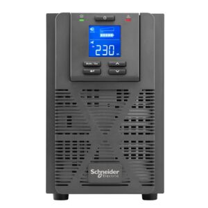Schneider SRVS2KI UPS | Easy UPS 1 Ph On-Line, 2000VA, Tower, 230V, 4x IEC C13 outlets, Intelligent Card Slot, LCD – Pure Sine wave
