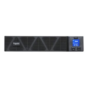 Schneider SRVS2KRI UPS | Easy UPS 1 Ph On-Line, 2000VA, Rackmount 2U, 230V, 4x IEC C13 outlets, Intelligent Card Slot, LCD, W/O rail kit