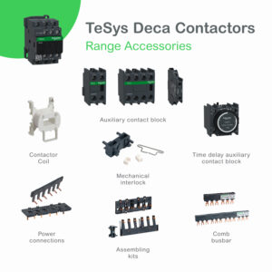 Schneider LC1D18M7 Contactor | TeSys D- 3P(3 NO) – AC-3 – <= 440 V 18 A – 220 V AC coil