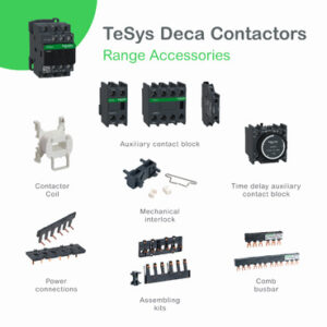 Schneider LC1D95B7 | TeSys D contactor – 3P(3 NO) – AC-3 – <= 440 V 95 A – 24 V AC 50/60 Hz coil