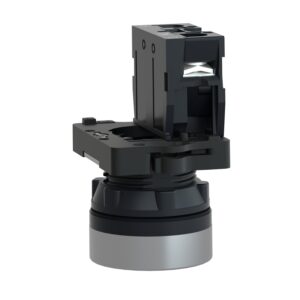 Schneider XA2EA31 Harmony | Round Green push-button Ø 22 – flush spring return – 1NO