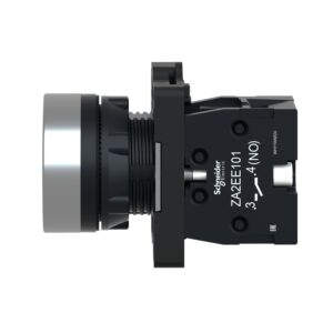 Schneider XA2EA3311 Harmony | Marked head push-button Ø 22 – flush spring return – 1NO