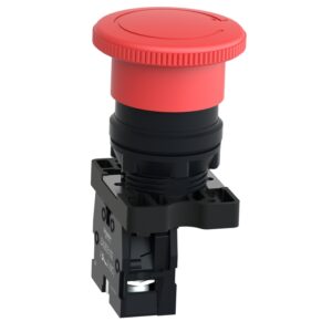Schneider XA2ES542 Harmony | Red Ø40 Emergency swtiching off push-button Ø22 non trigger – turn release 1NC