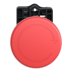 Schneider XA2ES542 Harmony | Red Ø40 Emergency swtiching off push-button Ø22 non trigger – turn release 1NC