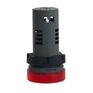 Schneider XA2EVF4LC Harmony | Round pilot light Ø 22 – red – integral LED – 110 V AC – screw clamp terminals