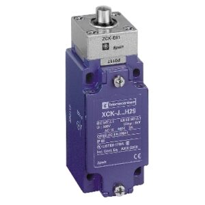 Telemecanique XCKJ161 | Limit switch,  XC Standard, XCKJ, metal end plunger, 1NC+1 NO, snap action, Pg13
