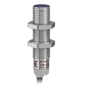 XS112BHNAL2 | Inductive sensor XS1 M12, L49mm, brass, Sn4mm, 12..24VDC, cable 2m