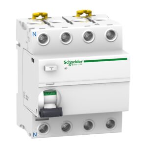 Schneider A9R41425 | Acti 9 iID – RCCB – 4P – 25A – 30mA – type AC