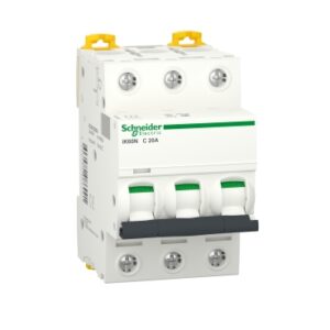 Schneider A9K24320 | miniature circuit breaker – iK60N – 3P – 20 A – C curve